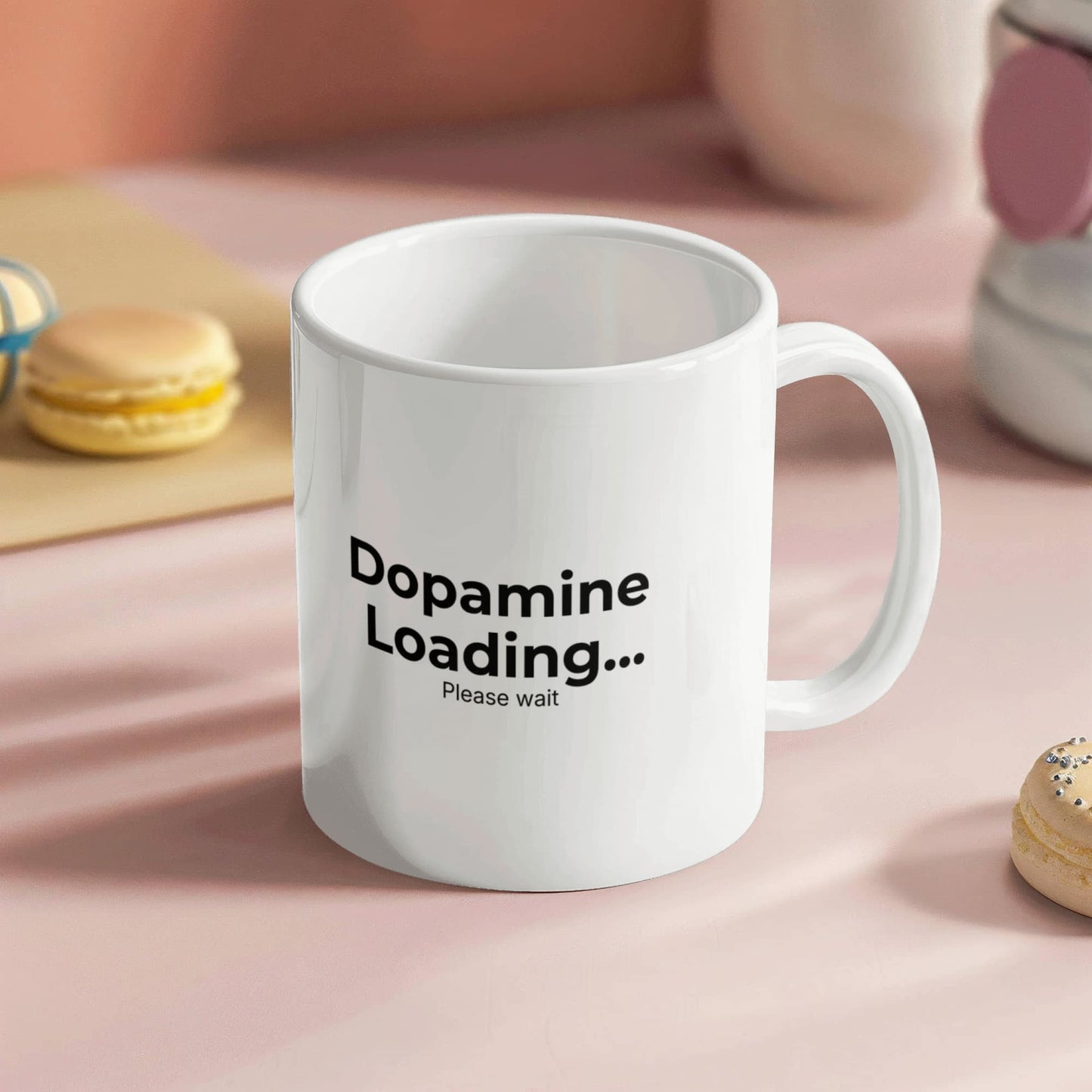 Dopamine Loading… – Cranky Goat Coffee Mug